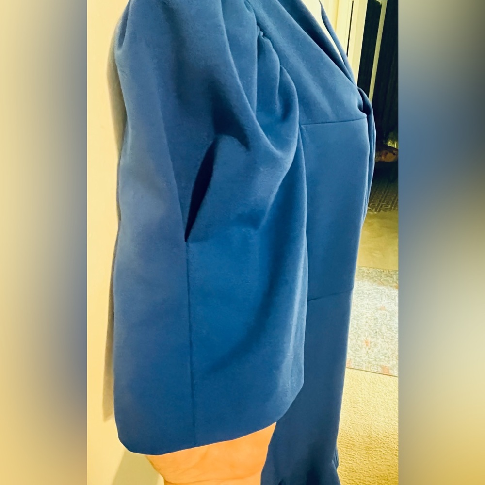 DKNY royal blue dress size 16 - Picture 3 of 7
